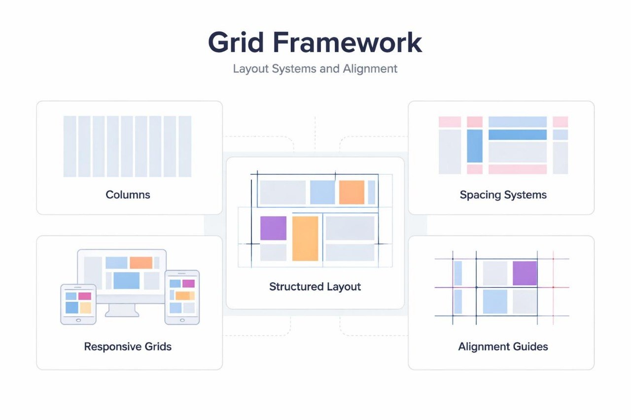Grid Framework infographic